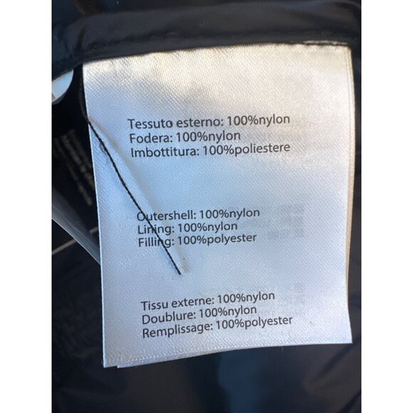 Save The Duck Womens Ultra Light Puffer Vest Plumtech Synthetic Black Medium - Picture 8 of 8